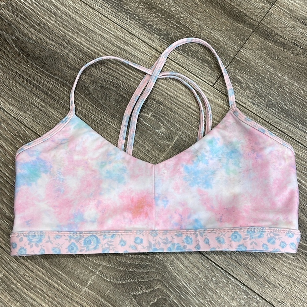 LoveShackFancy x Bandier sports bra size medium